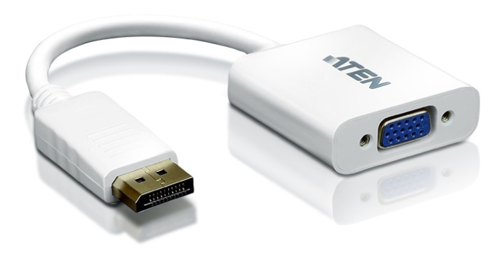 ATEN DisplayPort to VGA adapter, Up to 1920x1200 i gruppen COMPUTERTILBEHØR / Kabler og adaptere / DisplayPort / Adaptere hos TP E-commerce Nordic AB (38-61285)