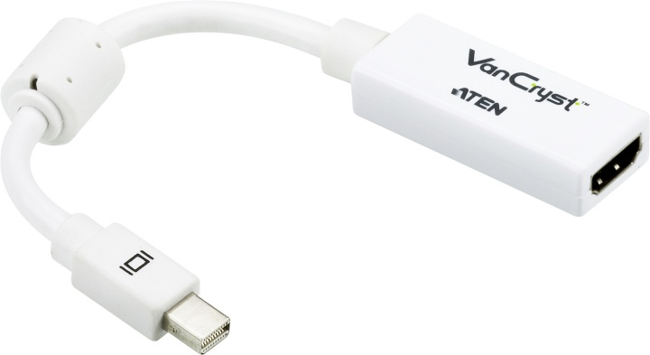 ATEN mini DisplayPort til HDMI adapter <b>med lyd</b>, 20-pin han - 19 i gruppen COMPUTERTILBEHØR / Kabler og adaptere / DisplayPort / Adaptere hos TP E-commerce Nordic AB (38-61290)