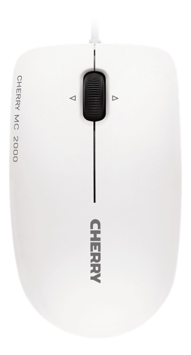 Cherry MC 2000 Corded Mouse, USB, Pale Grey i gruppen COMPUTERTILBEHØR / Mus og tastatur / Mus / Med ledning hos TP E-commerce Nordic AB (38-61362)