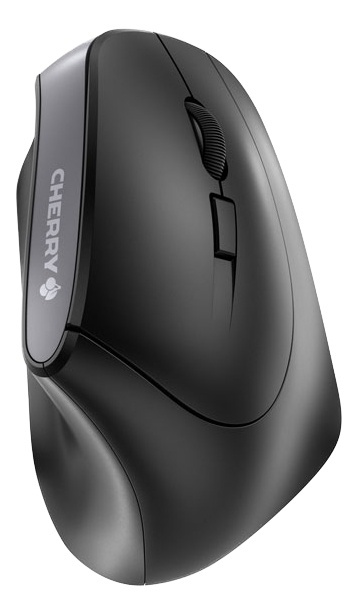 Ergonomic wireless mouse Black i gruppen COMPUTERTILBEHØR / Mus og tastatur / Mus / Ledningsfri hos TP E-commerce Nordic AB (38-61367)