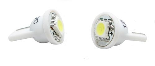 LED-positionslys, fatning W5W, 1-LED (2-pak) Hvid i gruppen BIL / Bil belysning / Dioder og lys / W5W (T10) hos TP E-commerce Nordic AB (38-6144)