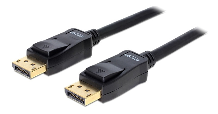 Delock Cable Displayport 1.2 male > Displayport male 4K 2 m i gruppen COMPUTERTILBEHØR / Kabler og adaptere / DisplayPort / Kabler hos TP E-commerce Nordic AB (38-61446)