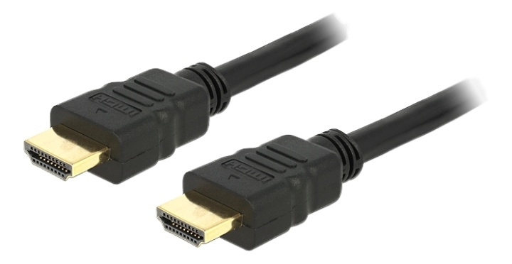Delock Cable High Speed HDMI with Ethernet – HDMI A male > HDMI A male i gruppen HJEMMEELEKTRONIK / Kabler og adaptere / HDMI / Kabler hos TP E-commerce Nordic AB (38-61447)