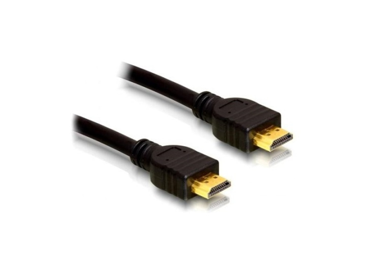 Delock Cable High Speed HDMI with Ethernet – HDMI A male > HDMI A male i gruppen HJEMMEELEKTRONIK / Kabler og adaptere / HDMI / Kabler hos TP E-commerce Nordic AB (38-61448)