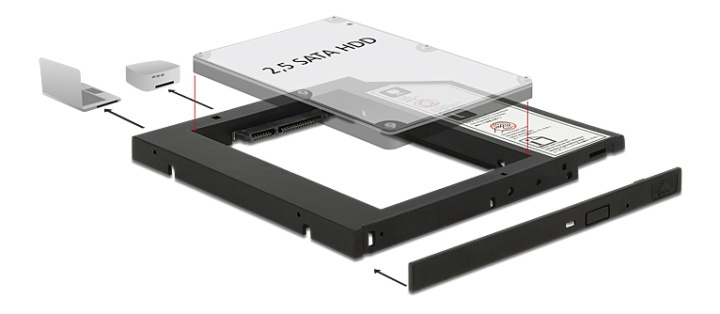 DeLOCK hard drive frame 2,5