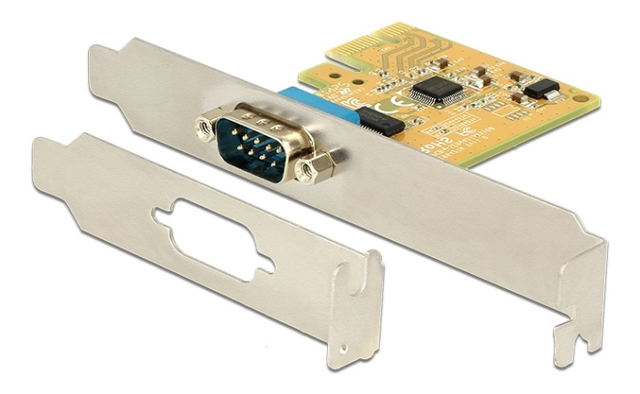 Delock PCI Express Card > 1x Serial i gruppen COMPUTERTILBEHØR / Netværk / Netværkskort / PCI Express hos TP E-commerce Nordic AB (38-61494)