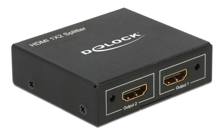 DeLock Splitter HDMI Buchse > 2x HDMI Buchse 4k i gruppen HJEMMEELEKTRONIK / Kabler og adaptere / HDMI / Adaptere hos TP E-commerce Nordic AB (38-61521)