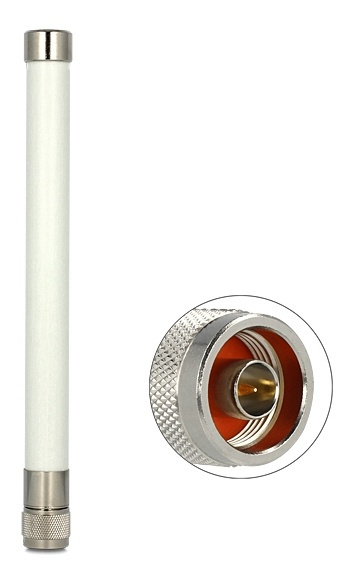 DeLOCK WLAN antenna, N male, 4.5-7.0 dBi, 802.11a/b/g/n/ac, white i gruppen HJEMMEELEKTRONIK / Lyd & billede / Tv og tilbehør / Antenner og tilbehør hos TP E-commerce Nordic AB (38-61536)