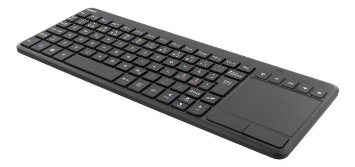 DELTACO Wireless mini kb, USB nano, nordic,86 keys, black i gruppen COMPUTERTILBEHØR / Mus og tastatur / Tastatur / Ledningsfri hos TP E-commerce Nordic AB (38-61667)