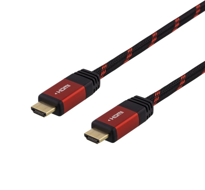 DELTACO GAMING 2m HDMI cable, Ultra HD 60Hz, nintendo switch, black i gruppen HJEMMEELEKTRONIK / Spilkonsoller og tilbehør / Nintendo Switch / Tilbehør hos TP E-commerce Nordic AB (38-61829)