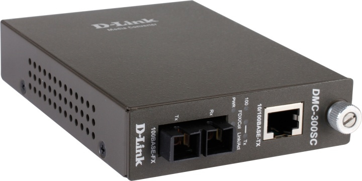 D-Link mediakonverter, Fiber SC multimode - TP(RJ45), 10/100Mbps, 1300 i gruppen COMPUTERTILBEHØR / Netværk / Mediekonvertere hos TP E-commerce Nordic AB (38-61940)