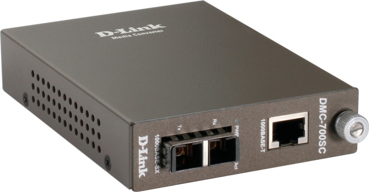 D-Link mediakonvertere, Fiber SC multimode - TP(RJ45), 1000Mbps, 850nm i gruppen COMPUTERTILBEHØR / Netværk / Mediekonvertere hos TP E-commerce Nordic AB (38-61971)