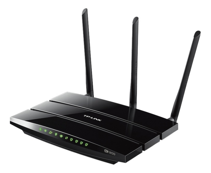 TP-Link AC1200 wireless VDSL/ADSL modem router, 5GHz 867Mbps, black i gruppen COMPUTERTILBEHØR / Netværk / Routere hos TP E-commerce Nordic AB (38-62498)