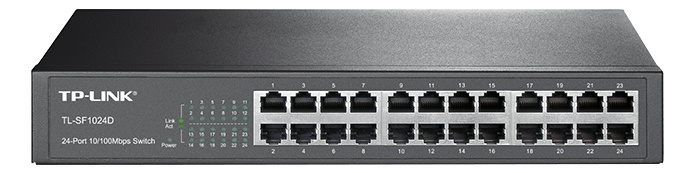 TP-Link TL-SF1024D i gruppen COMPUTERTILBEHØR / Netværk / Switches / 10/100Mbps hos TP E-commerce Nordic AB (38-62532)