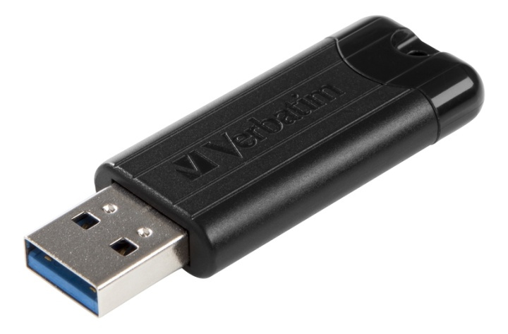 Verbatm PinStripe 64GB USB 3.0 Drive i gruppen HJEMMEELEKTRONIK / Lagringsmedier / USB-flash drev / USB 3.0 hos TP E-commerce Nordic AB (38-62608)
