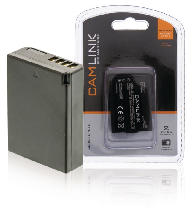 Camlink Genopladeligt Lithium-Ion Batteri 7.4 V 1120 mAh i gruppen HJEMMEELEKTRONIK / Foto og video / Kamera batterier hos TP E-commerce Nordic AB (38-62852)