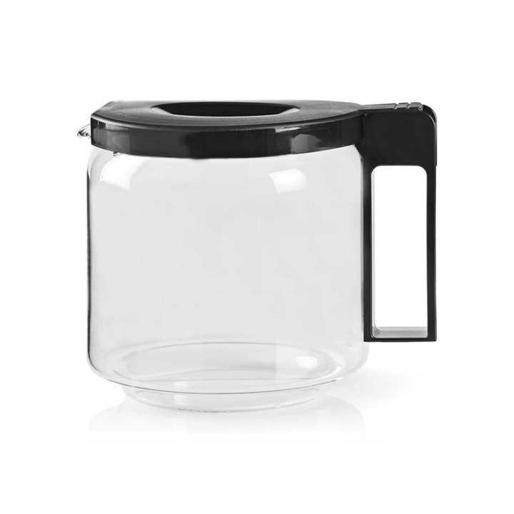 Nedis Glas Kaffe Kande | Kompatibel med: Moccamaster CD / GCS / KBG / Excellent 10SN | 1.25 l | Sort i gruppen HJEM, HUS & HAVE / Husholdningsapparater / Kaffe og espresso / Filtre og tilbehør hos TP E-commerce Nordic AB (38-62947)