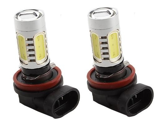 Tågeforlygter High Power 6W, sokkel H11, 2-pak i gruppen BIL / Bil belysning / Dioder og lys / LED Tågelygter hos TP E-commerce Nordic AB (38-6355)