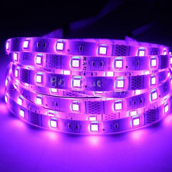 SMD LED-strip, Lila (30cm) i gruppen BIL / Bil belysning / Dioder og lys / SMD LED-strips hos TP E-commerce Nordic AB (38-6384)