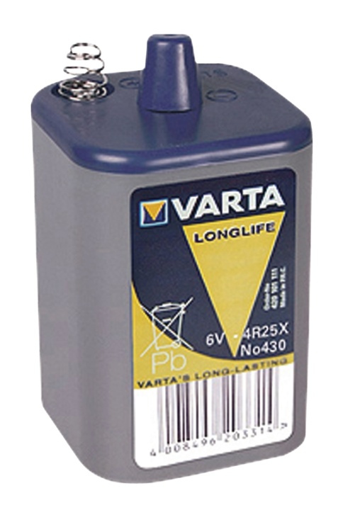 Varta Zink-Chloride Batteri | 6 V | 7500 mAh | 1-Pakke i gruppen HJEMMEELEKTRONIK / Batterier og opladere / Batterier / Andet hos TP E-commerce Nordic AB (38-64001)