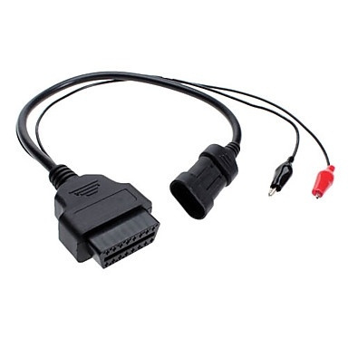 Adapter OBD2 - 3-pin Fiat i gruppen BIL / Bildiagnostik / Kabler og tilbehør hos TP E-commerce Nordic AB (38-6429)