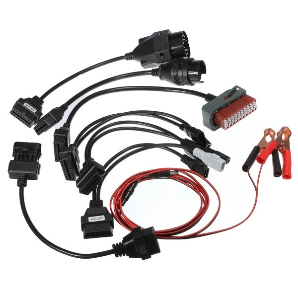 Bil OBD2 Adapter Set till Autocom CDP Pro Cars Diagnostic Interface i gruppen BIL / Bildiagnostik / Kabler og tilbehør hos TP E-commerce Nordic AB (38-6432)