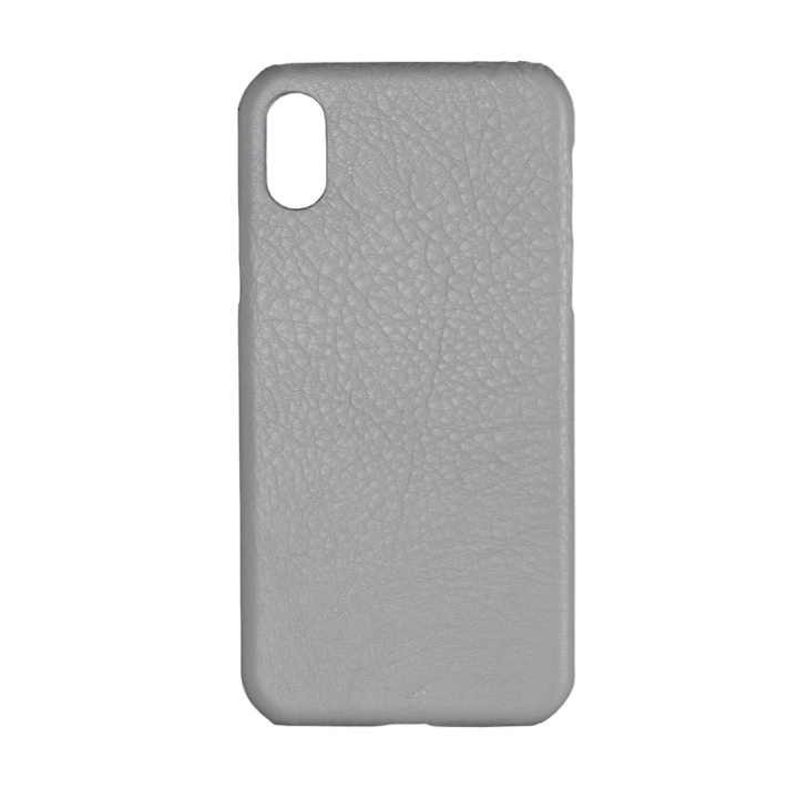 ONSALA COLLECTION Mobil Cover Grå Læder iPhone X/XS i gruppen SMARTPHONES & TABLETS / Mobil Beskyttelse / Apple / iPhone X/XS / Cover hos TP E-commerce Nordic AB (38-64321)