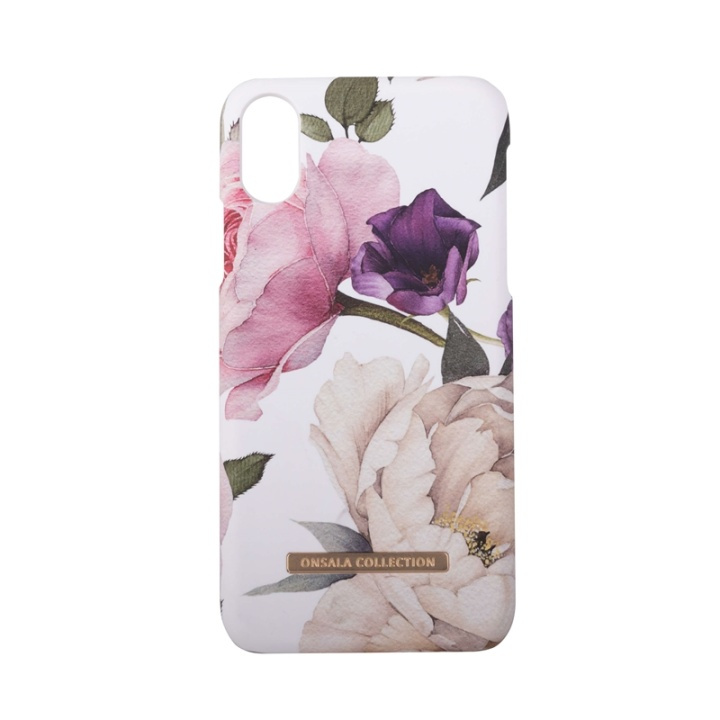 Onsala COLLECTION Mobilskal Soft Rose Garden iPhone X/Xs i gruppen SMARTPHONES & TABLETS / Mobil Beskyttelse / Apple / iPhone X/XS / Cover hos TP E-commerce Nordic AB (38-64371)