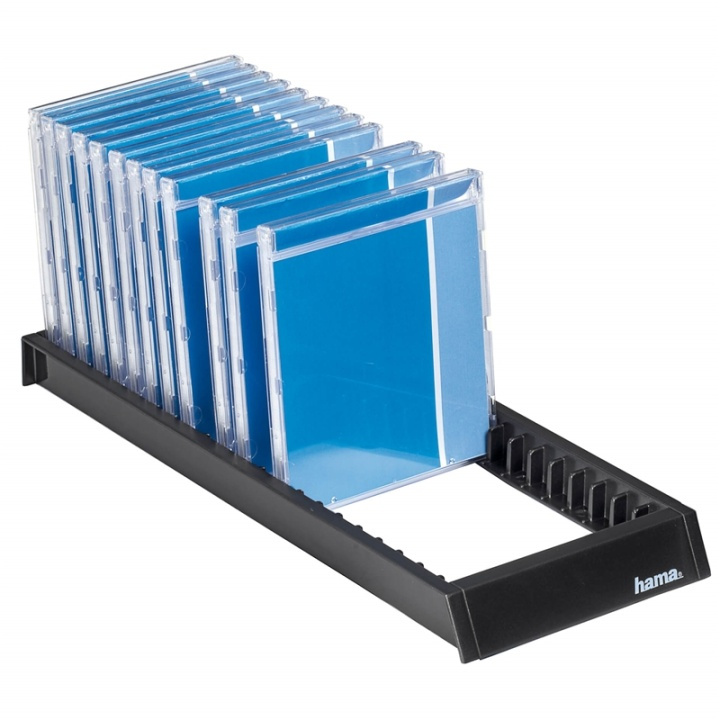 Hama CD-Flipper 22 CD Sort i gruppen HJEMMEELEKTRONIK / Lagringsmedier / CD / DVD / BD-diske / CD / DVD-opbevaring hos TP E-commerce Nordic AB (38-64465)