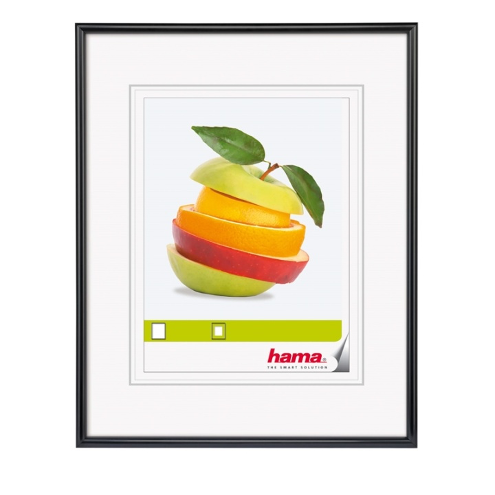 HAMA Ramme Sevilla Sort 15x20 i gruppen HJEM, HUS & HAVE / Interiør / Fotorammer hos TP E-commerce Nordic AB (38-64699)