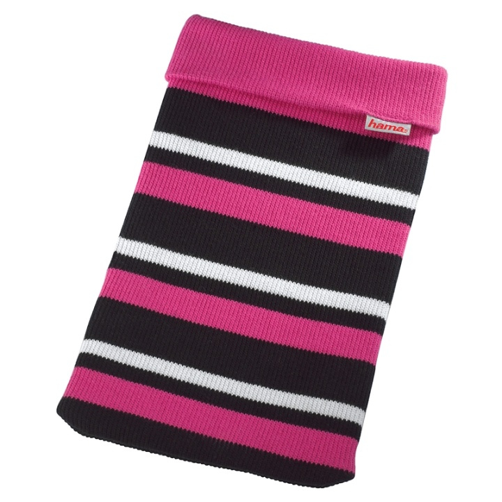 Hama Sleeve Glove 10,2 Rosa Svart Vit i gruppen COMPUTERTILBEHØR / Bærbare computere og tilbehør / Computertasker / Op til 14 hos TP E-commerce Nordic AB (38-64749)