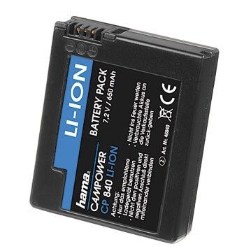Hama Videobatteri Sony NP-FF50 Li-Ion 7,2V/650mAh i gruppen HJEMMEELEKTRONIK / Foto og video / Kamera batterier hos TP E-commerce Nordic AB (38-64793)