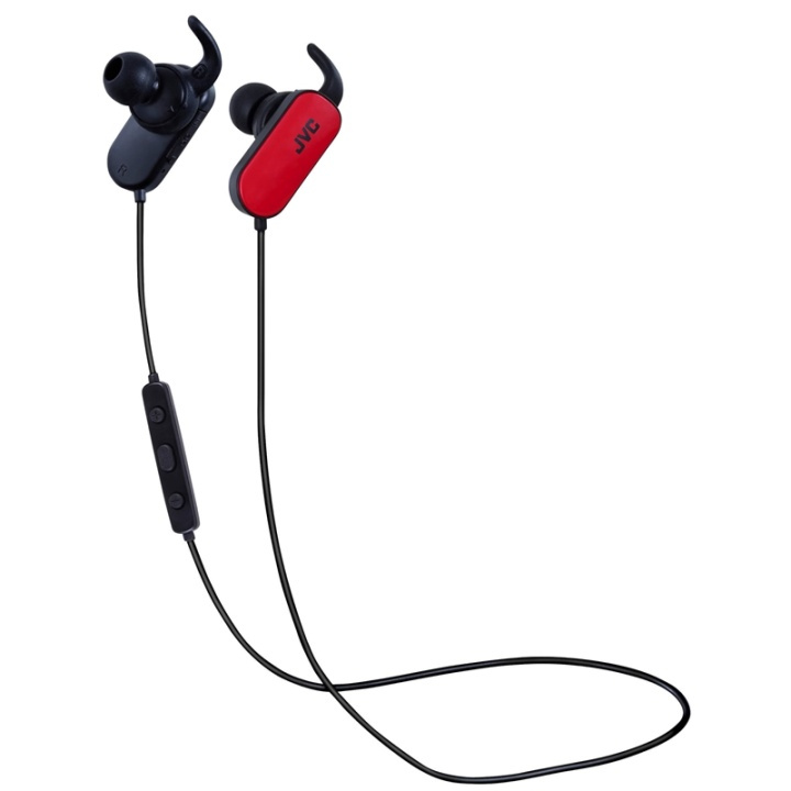 JVC Hörlur EBT5 Trådlös In-Ear Röd i gruppen HJEMMEELEKTRONIK / Lyd & billede / Hovedtelefoner & Tilbehør / Hovedtelefoner hos TP E-commerce Nordic AB (38-64831)