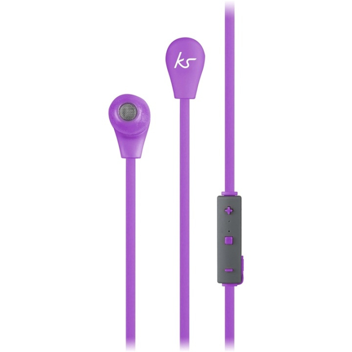 KITSOUND Hovedtelefon In-Ear Bounce Trådløs Lilla Mic i gruppen HJEMMEELEKTRONIK / Lyd & billede / Hovedtelefoner & Tilbehør / Hovedtelefoner hos TP E-commerce Nordic AB (38-65006)