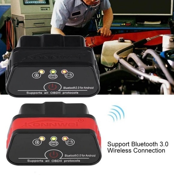Felkodsläsare KonnWei KW901 Bluetooth i gruppen BIL / Bildiagnostik / Fejlkode læser hos TP E-commerce Nordic AB (38-6501)