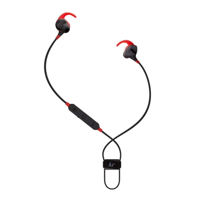 KitSound Hörlur Immerse Active ANC In-Ear Trådlös Röd i gruppen HJEMMEELEKTRONIK / Lyd & billede / Hovedtelefoner & Tilbehør / Hovedtelefoner hos TP E-commerce Nordic AB (38-65018)