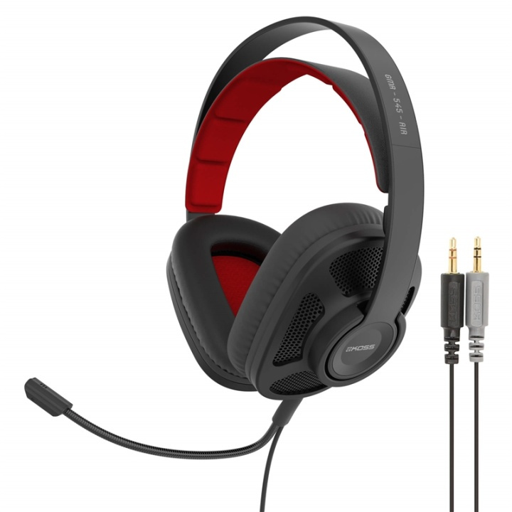 Koss Gaming Headset GMR545 AIR Sort i gruppen COMPUTERTILBEHØR / GAMING / Headset hos TP E-commerce Nordic AB (38-65028)