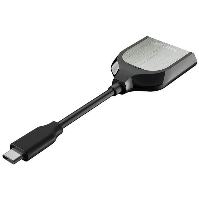 SanDisk Kortlæser USB-C til SD UHS-I & UHS-II kort i gruppen HJEMMEELEKTRONIK / Lagringsmedier / Hukommelseskortlæser hos TP E-commerce Nordic AB (38-65372)