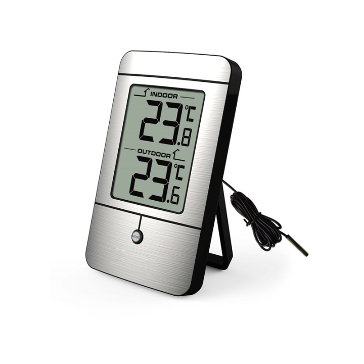 Termometerfabriken Digital Inde/Ude Termometer i gruppen HJEM, HUS & HAVE / Ventilator & Klima apparater / Termometre og vejrstationer hos TP E-commerce Nordic AB (38-65593)