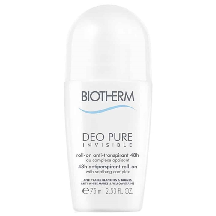 Biotherm Deo Pure Invisible Roll-On 75ml i gruppen SKØNHED & HELSE / Duft & Parfume / Deodorant / Deo for hende hos TP E-commerce Nordic AB (38-65847)