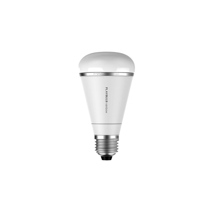 MiPow Playbulb Rainbow Vit RGB BT 600lumen 10W E27 i gruppen HJEMMEELEKTRONIK / Lys / LED lamper hos TP E-commerce Nordic AB (38-66172)