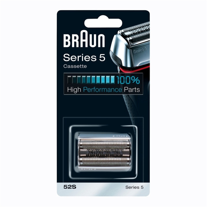 Braun Kombipack 52S Skärblad Silver i gruppen SKØNHED & HELSE / Hår og styling / Barbering og trimning / Tilbehør til barbering hos TP E-commerce Nordic AB (38-66298)