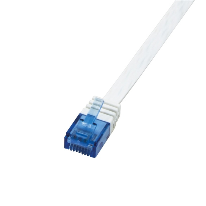 LogiLink Patchkabel Flat Cat6 U/UTP 20m i gruppen COMPUTERTILBEHØR / Kabler og adaptere / Netværkskabler / Cat6 hos TP E-commerce Nordic AB (38-66580)