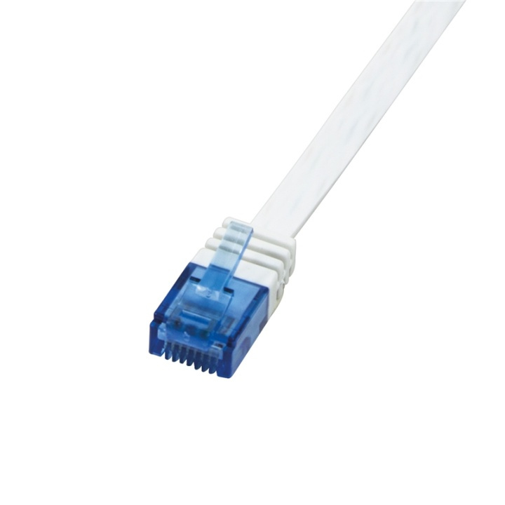 LogiLink Patchkabel Flat Cat6 U/UTP 5m i gruppen COMPUTERTILBEHØR / Kabler og adaptere / Netværkskabler / Cat6 hos TP E-commerce Nordic AB (38-66582)