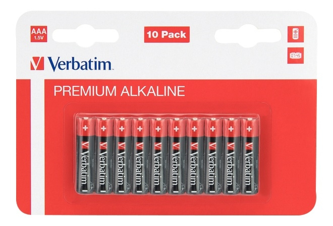 Alkalisk batteri AAA 10-pak / LR03 i gruppen HJEMMEELEKTRONIK / Batterier og opladere / Batterier / AAA hos TP E-commerce Nordic AB (38-67018)