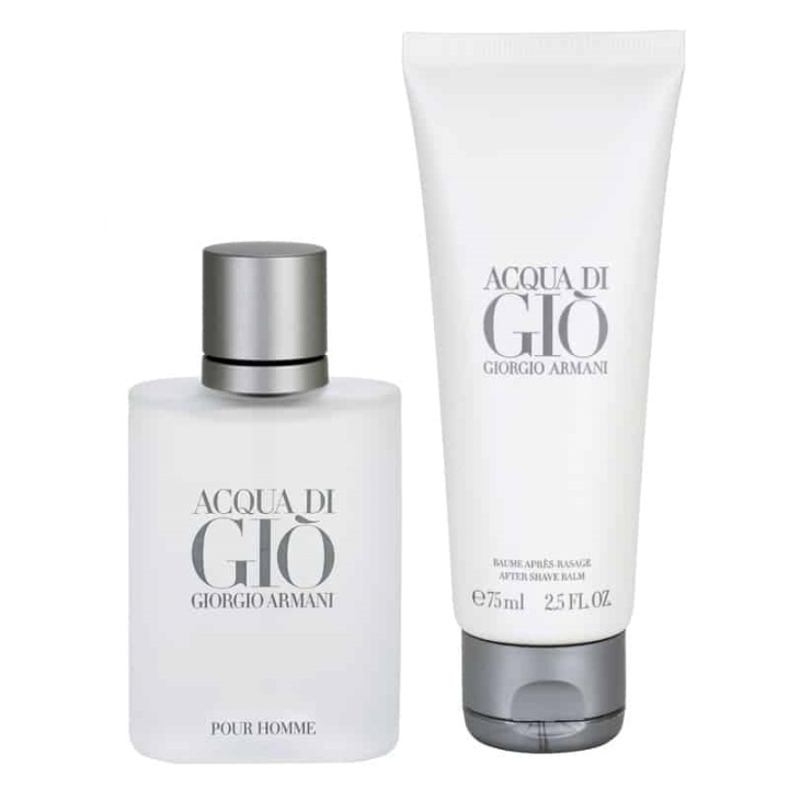 Giftset Armani Acqua di Gio Pour Homme Edt 50ml i gruppen SKØNHED & HELSE / Duft & Parfume / Parfume / Parfume kasser hos TP E-commerce Nordic AB (38-67546)