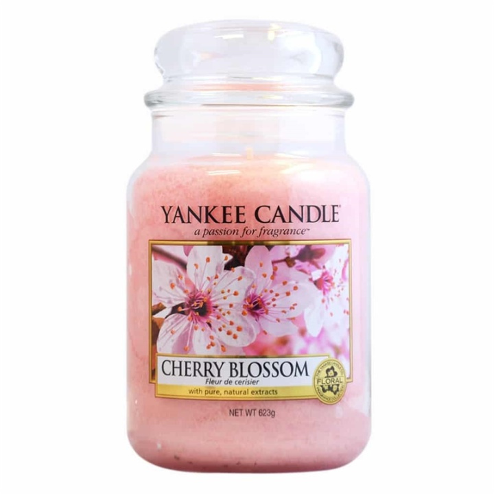 Yankee Candle Classic Large Jar Cherry Blossom Candle 623g i gruppen SKØNHED & HELSE / Duft & Parfume / Øvrig duft / Duftlys hos TP E-commerce Nordic AB (38-67626)