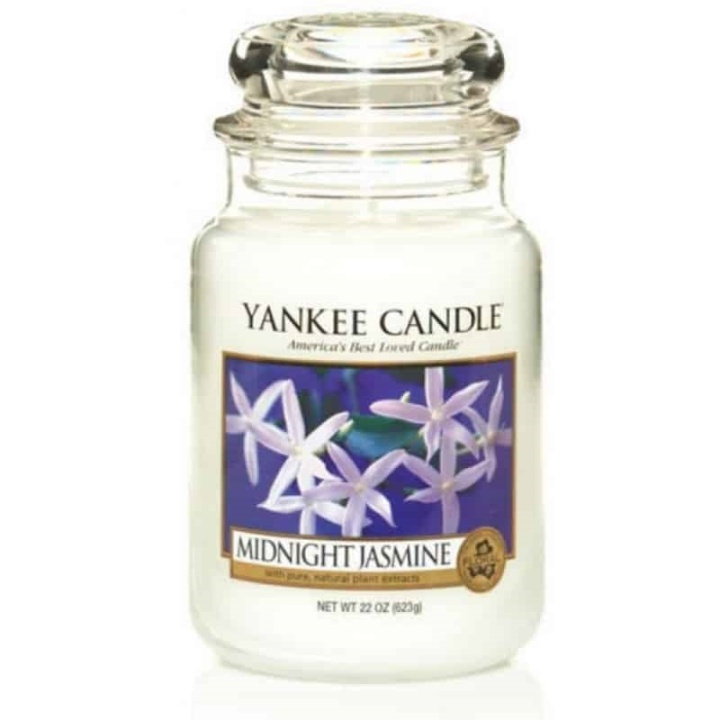 Yankee Candle Classic Large Jar Midnight Jasmine Candle 623g i gruppen SKØNHED & HELSE / Duft & Parfume / Øvrig duft / Duftlys hos TP E-commerce Nordic AB (38-67641)