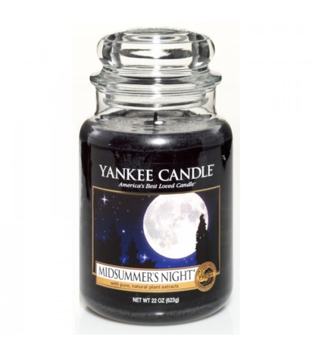 Yankee Candle Classic Large Jar Midsummer Night Candle 623g i gruppen SKØNHED & HELSE / Duft & Parfume / Øvrig duft / Duftlys hos TP E-commerce Nordic AB (38-67642)