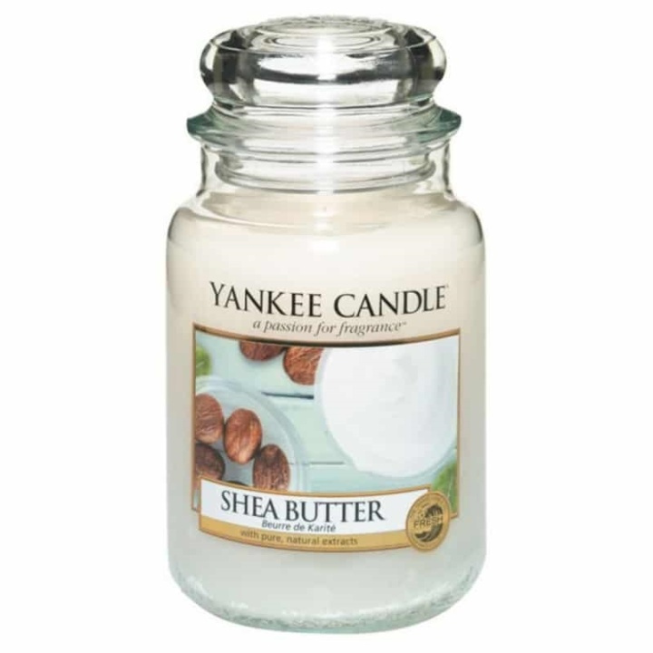 Yankee Candle Classic Large Jar Shea Butter Candle 623g i gruppen SKØNHED & HELSE / Duft & Parfume / Øvrig duft / Duftlys hos TP E-commerce Nordic AB (38-67648)